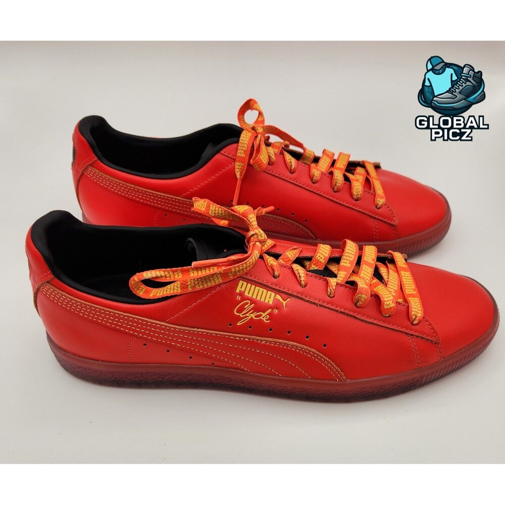 Puma Clyde Game Winner Men's Leather Sneakers Mens size 12 New - Picture 2 of 10